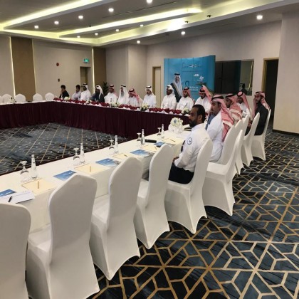 أجتماع مدراء العلاقات العامة للشركات في مدينة الجبيل